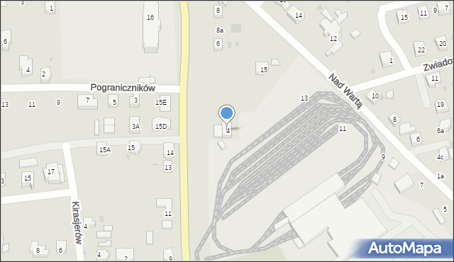 Gorzów Wielkopolski, Dobra, 4, mapa Gorzów Wielkopolski