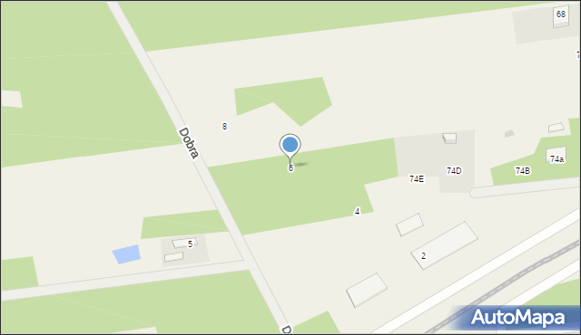 Jaktorów-Kolonia, Dobra, 6, mapa Jaktorów-Kolonia