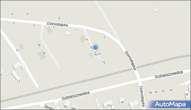 Jelenia Góra, Dolnośląska, 7C, mapa Jelenia Góra