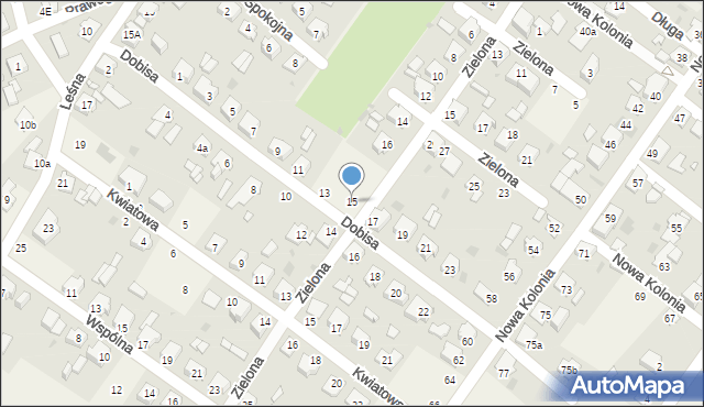 Jemielnica, Dobisa Józefa, 15, mapa Jemielnica