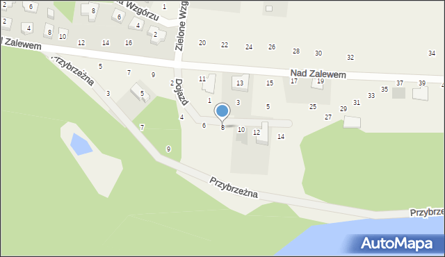 Jerzykowo, Dojazd, 8, mapa Jerzykowo