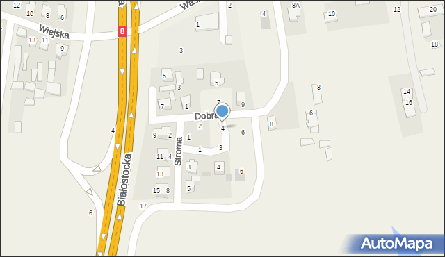 Jurowce, Dobra, 4, mapa Jurowce