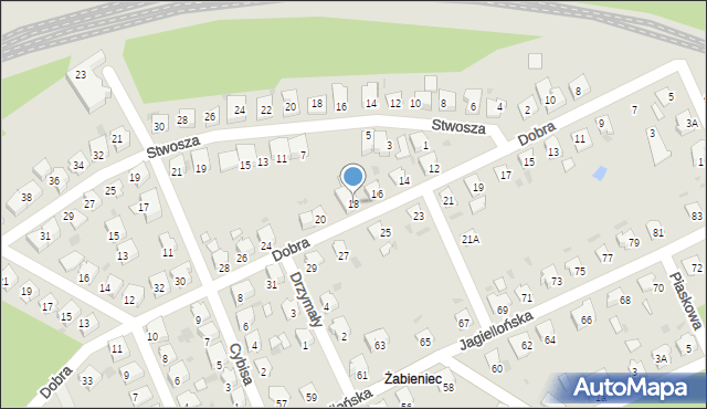 Kędzierzyn-Koźle, Dobra, 18, mapa Kędzierzyna-Koźle
