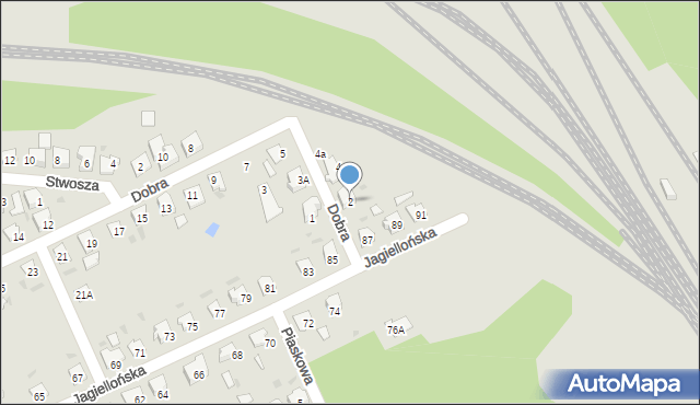 Kędzierzyn-Koźle, Dobra, 2, mapa Kędzierzyna-Koźle