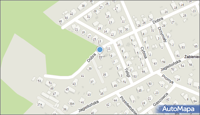 Kędzierzyn-Koźle, Dobra, 33, mapa Kędzierzyna-Koźle