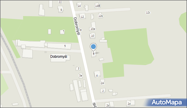 Kielce, Dobromyśl, 6, mapa Kielc