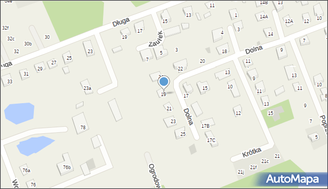 Klepacze, Dolna, 19, mapa Klepacze