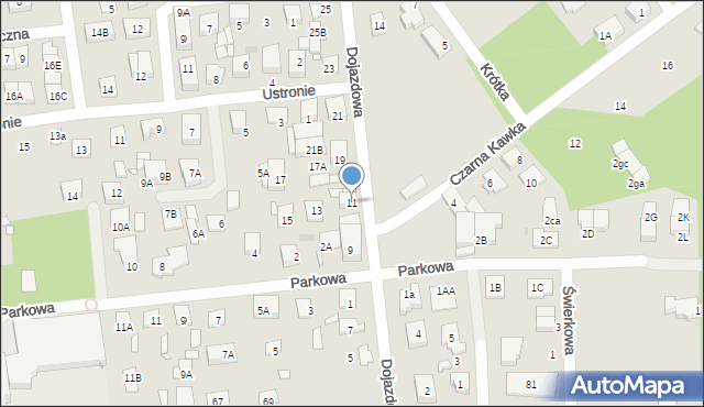 Kobyłka, Dojazdowa, 11, mapa Kobyłka