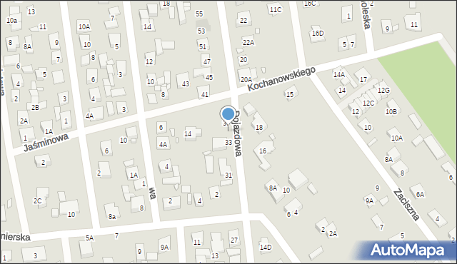 Kobyłka, Dojazdowa, 35, mapa Kobyłka