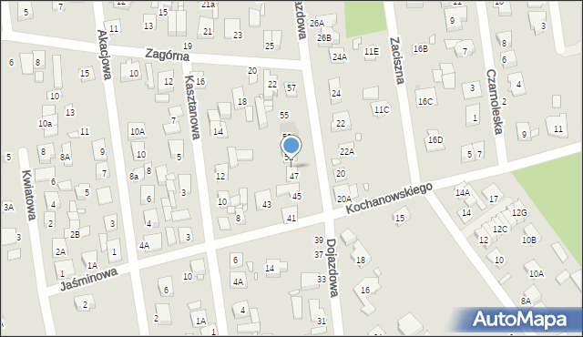 Kobyłka, Dojazdowa, 49, mapa Kobyłka