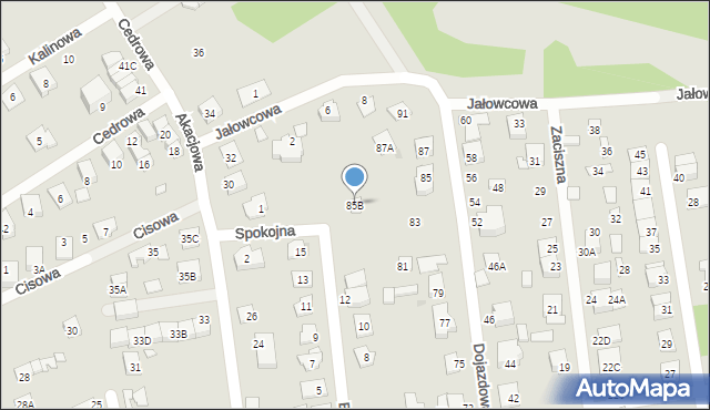 Kobyłka, Dojazdowa, 85B, mapa Kobyłka