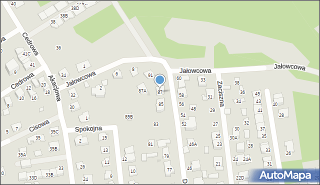 Kobyłka, Dojazdowa, 87, mapa Kobyłka