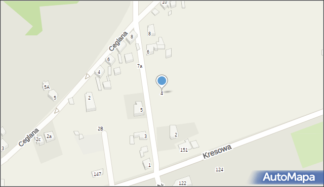 Komorów, Dolna, 4, mapa Komorów