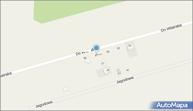 Konarskie, Do Wiatraka, 87, mapa Konarskie