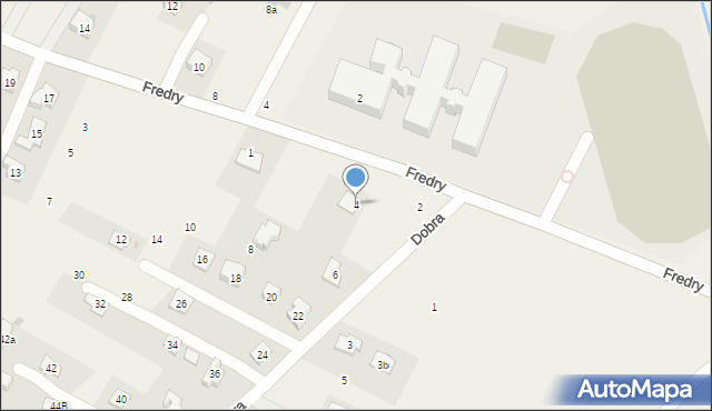 Korczyna, Dobra, 4, mapa Korczyna