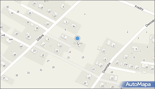 Korczyna, Dobra, 7a, mapa Korczyna