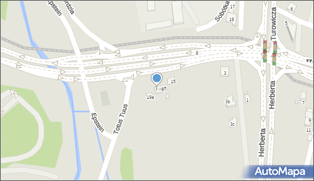 Kraków, Do Sanktuarium Bożego Miłosierdzia, 19, mapa Krakowa