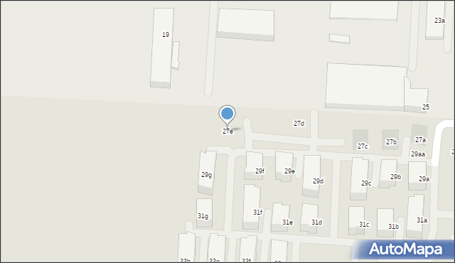 Kraków, Domagały Mariana, 27e, mapa Krakowa