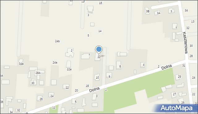 Krupia Wólka, Dolna, 12, mapa Krupia Wólka