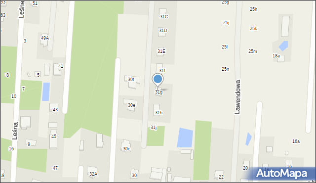 Krupia Wólka, Dolna, 31g, mapa Krupia Wólka