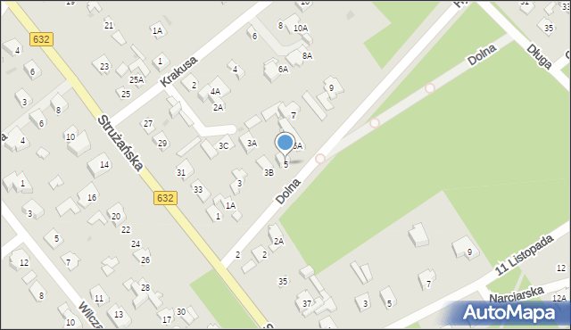 Legionowo, Dolna, 5, mapa Legionowo