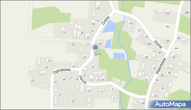 Lipno, Dolna, 16, mapa Lipno