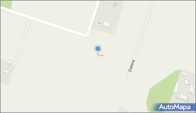 Łowyń, Dormowska, 1j, mapa Łowyń