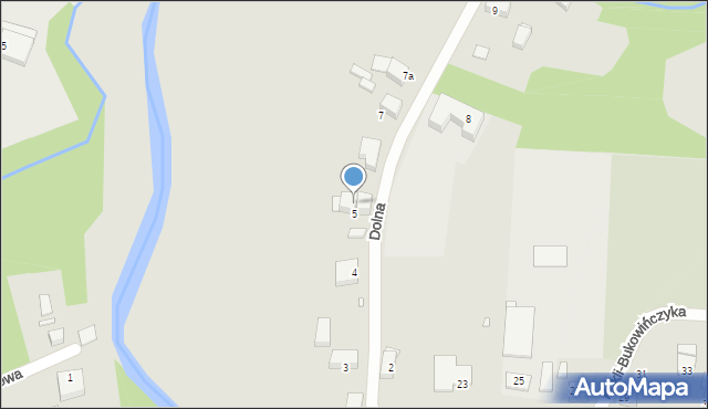 Lubań, Dolna, 5a, mapa Lubań