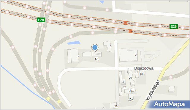 Lublewo Gdańskie, Dojazdowa, 5C, mapa Lublewo Gdańskie