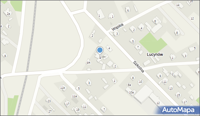 Lucynów, Dolna, 4, mapa Lucynów