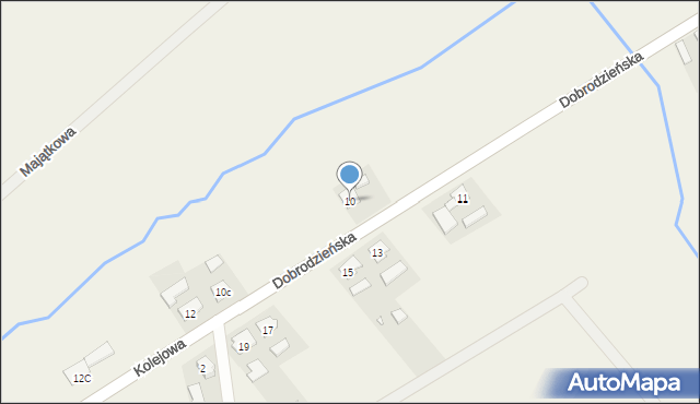 Makowczyce, Dobrodzieńska, 10, mapa Makowczyce