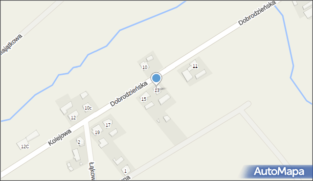 Makowczyce, Dobrodzieńska, 13, mapa Makowczyce