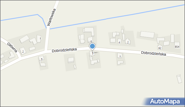 Makowczyce, Dobrodzieńska, 3, mapa Makowczyce