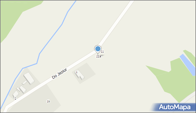 Marszewska Góra, Do Jezior, 11a, mapa Marszewska Góra