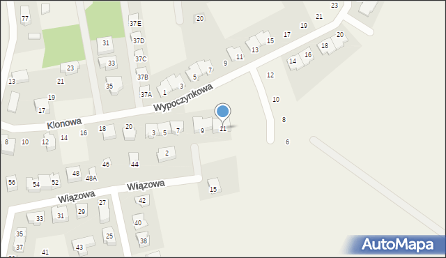 Mechelinki, Dokerów, 11, mapa Mechelinki