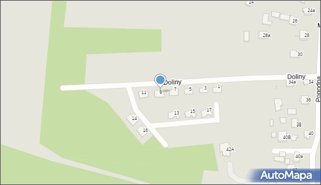 Mielec, Doliny Stanisława, por. AK, 9, mapa Mielca