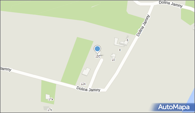 Mikołów, Dolina Jamny, 12C, mapa Mikołów