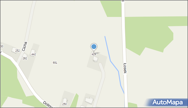 Mników, Doliny Mnikowskiej, 108, mapa Mników