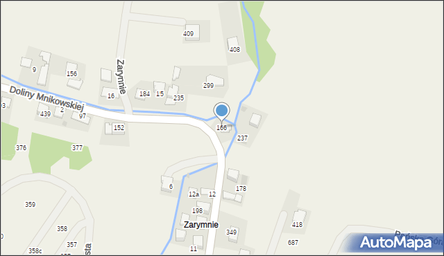 Mników, Doliny Mnikowskiej, 56, mapa Mników