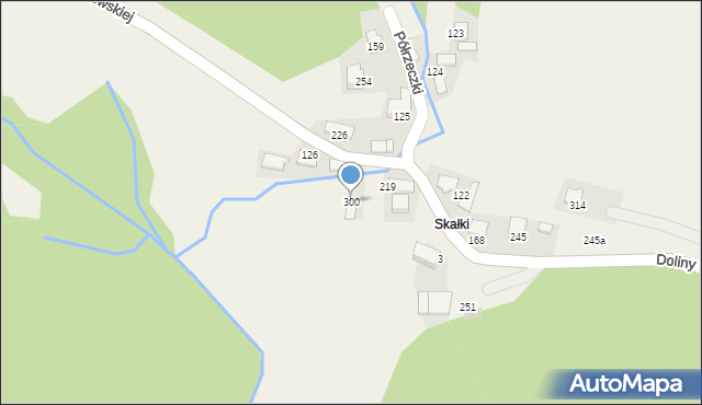 Mników, Doliny Mnikowskiej, 71, mapa Mników