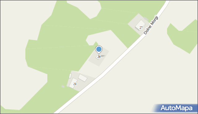 Morgi, Dolne Morgi, 28, mapa Morgi