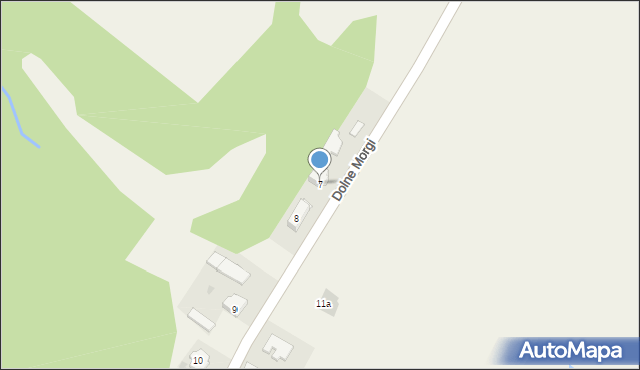Morgi, Dolne Morgi, 7, mapa Morgi