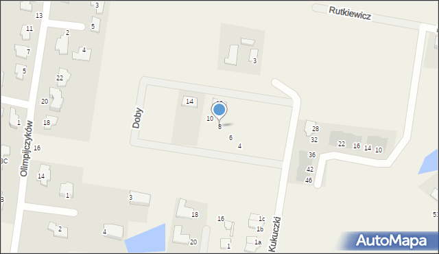 Niemcz, Doby Aleksandra, 8, mapa Niemcz