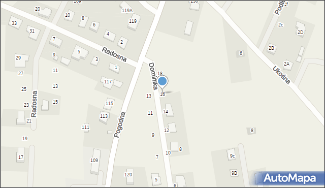 Nowe Aleksandrowo, Dominika, 16, mapa Nowe Aleksandrowo