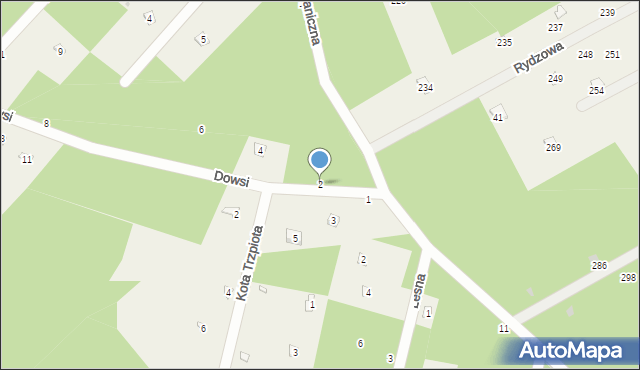 Nowy Świat, Dowsi, 2, mapa Nowy Świat