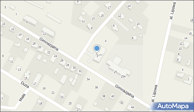 Oblęgorek, Do Modrzewi, 2, mapa Oblęgorek