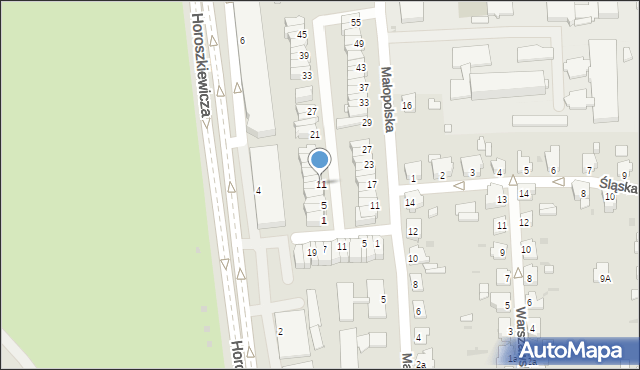 Opole, Dolnośląska, 11, mapa Opola