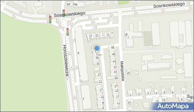 Opole, Dolnośląska, 41, mapa Opola