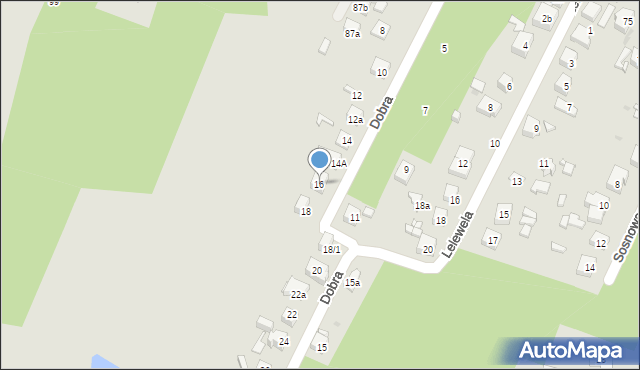 Ostrowiec Świętokrzyski, Dobra, 16, mapa Ostrowiec Świętokrzyski