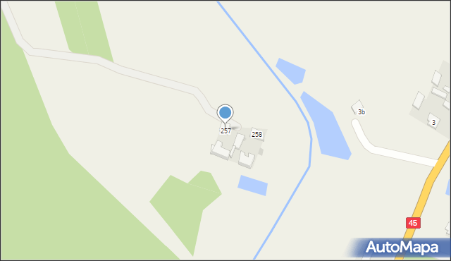 Ożarów, Dobijacz, 257, mapa Ożarów